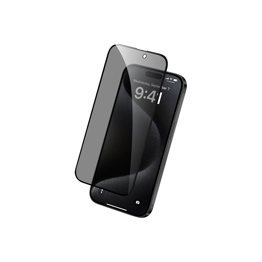 iPhone 16 Plus Raptic Hayalet Privacy Temperli Cam Ekran Koruyucu Şeffaf
