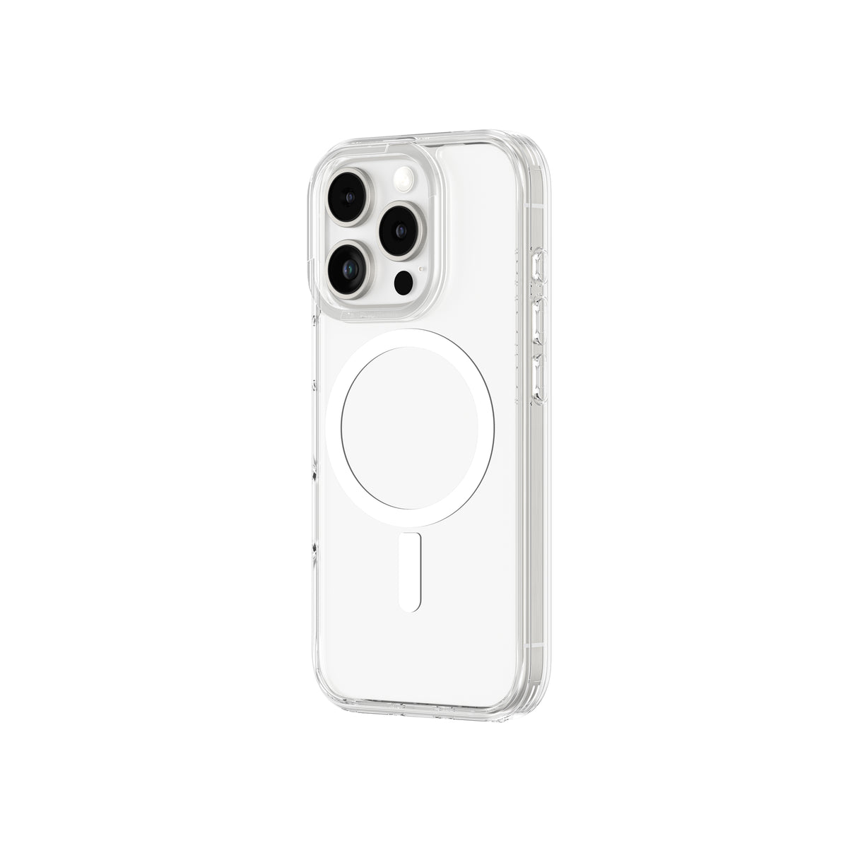 Apple iPhone 16 Pro Kılıf M-safe Şarj Özellikli Amazingthing Minimal Serisi Kapak Şeffaf