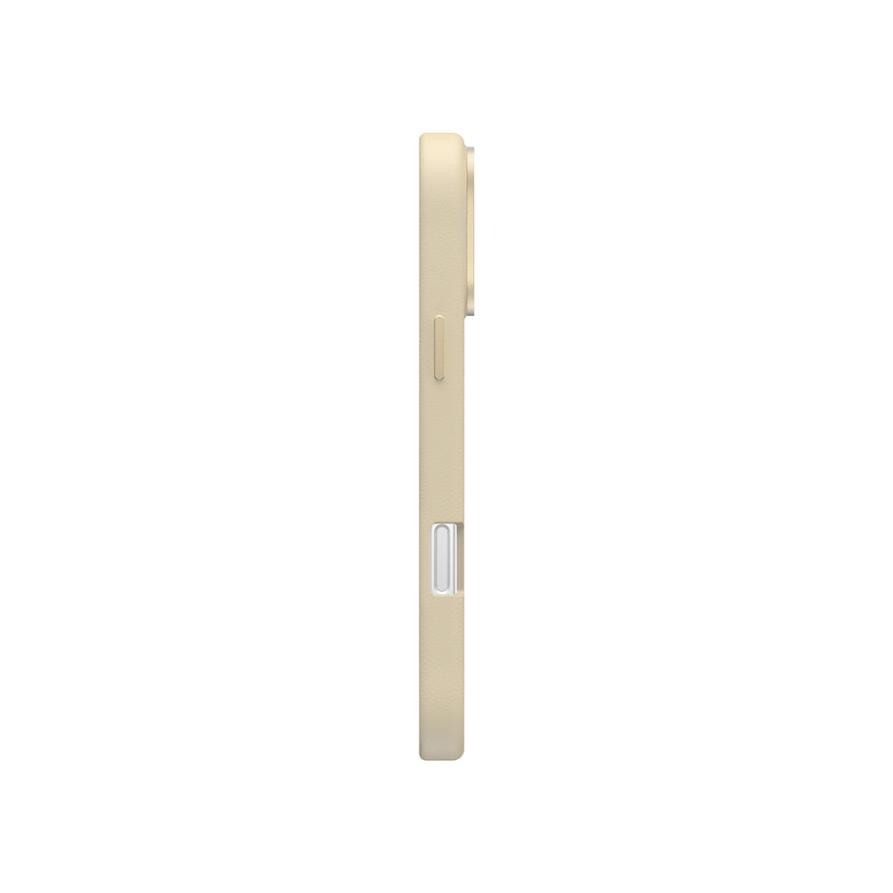 iPhone 16 Pro Kılıf Magsafe Şarj Özellikli Soft Arka Yüzey Askı İpli Coehl Muse Kılıf Kum Pembe