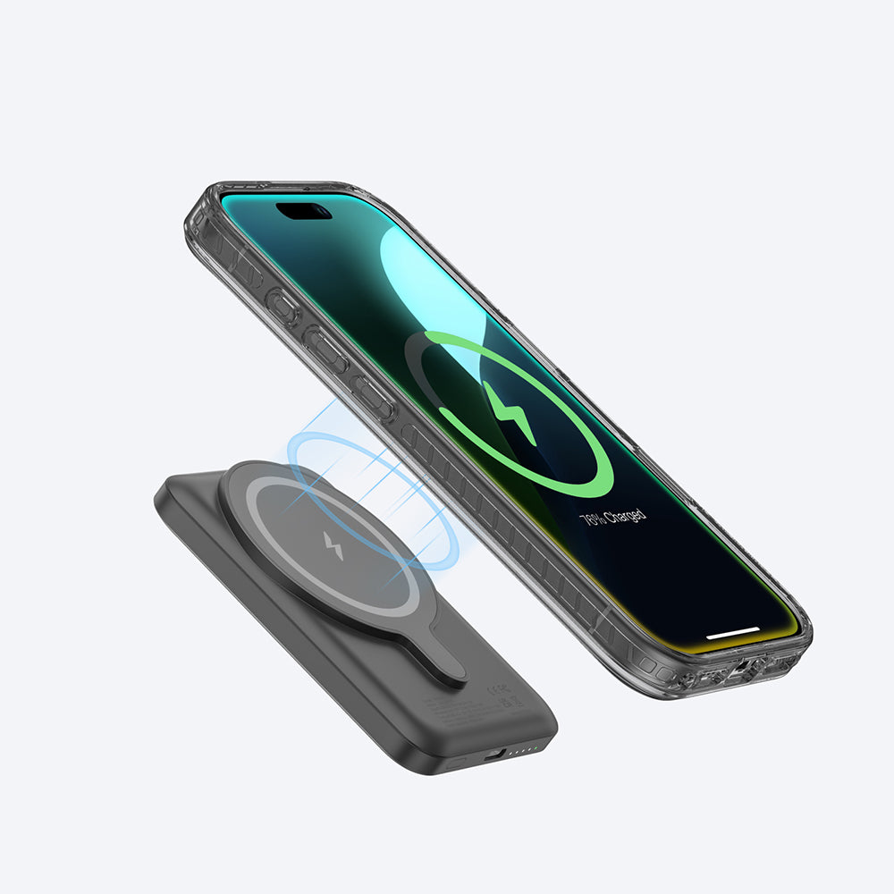 iPhone 16 Pro Kılıf Magsafe Şarj Özellikli Standlı Amazingthing Titan Pro Plus Kılıf Rose Gold