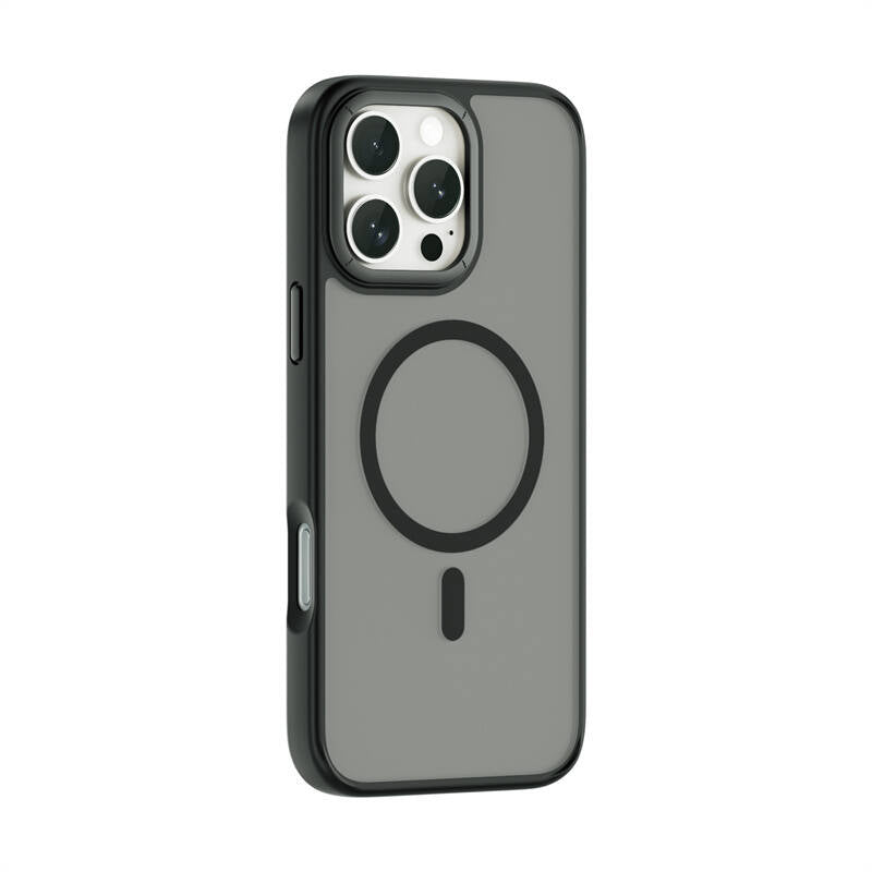 iPhone 16 Pro Kılıf Wiwu FGG-012 ArmorPro Serisi Magsafe Şarj Özellikli Parmak İzi Bırakmayan Kılıf Gold