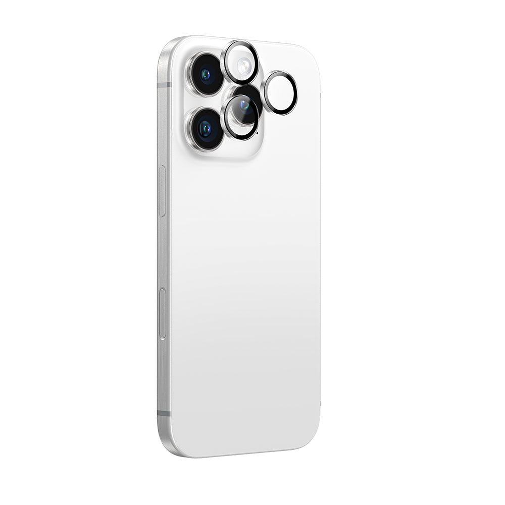 Apple iPhone 16 Pro Max Amazingthing Anti Reflective Kamera Lens Koruyucu + Kolay Uygulama Aparatlı Şeffaf