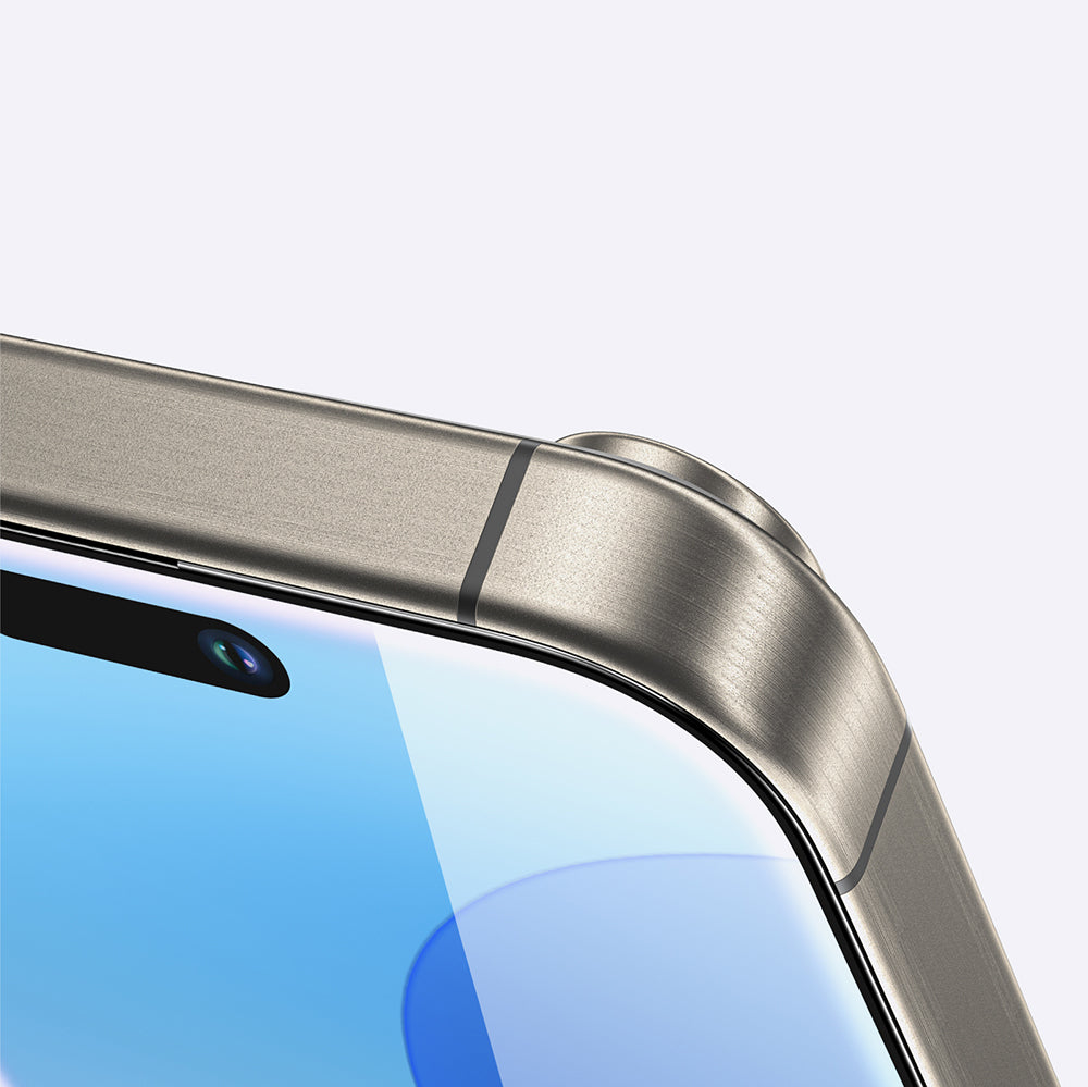 (16 Serisi)Apple iPhone Amazingthing Radix Parmak İzi Bırakmayan Temperli Cam Ekran Koruyucu Şeffaf