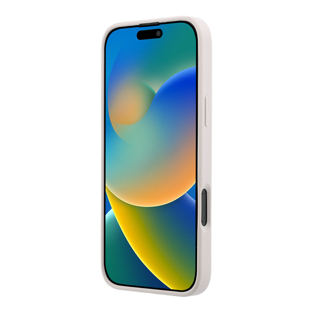 Apple iPhone 16 Pro Max Kılıf Guess Orjinal Lisanslı M-safe Kabartmalı 4G Desenli Yazı Logolu Kapak Pembe