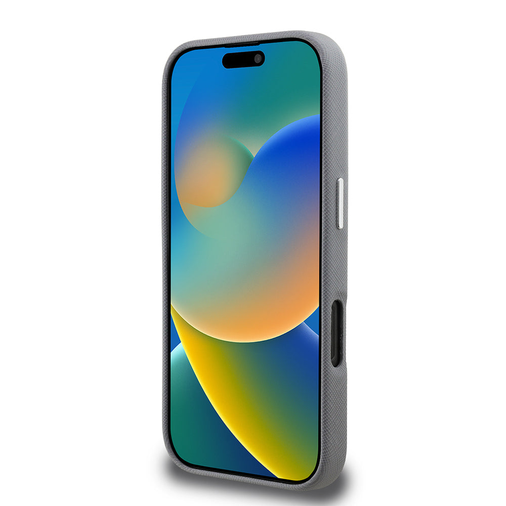 Apple iPhone 16 Pro Max Kılıf Karl Lagerfeld Orjinal Lisanslı K&C Heads Pin Kapak Siyah