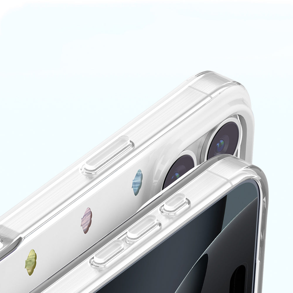 Apple iPhone 16 Pro Max Kılıf M-Safe Şarj Özellikli Zore Paris Axen Sert PC Kapak Beyaz