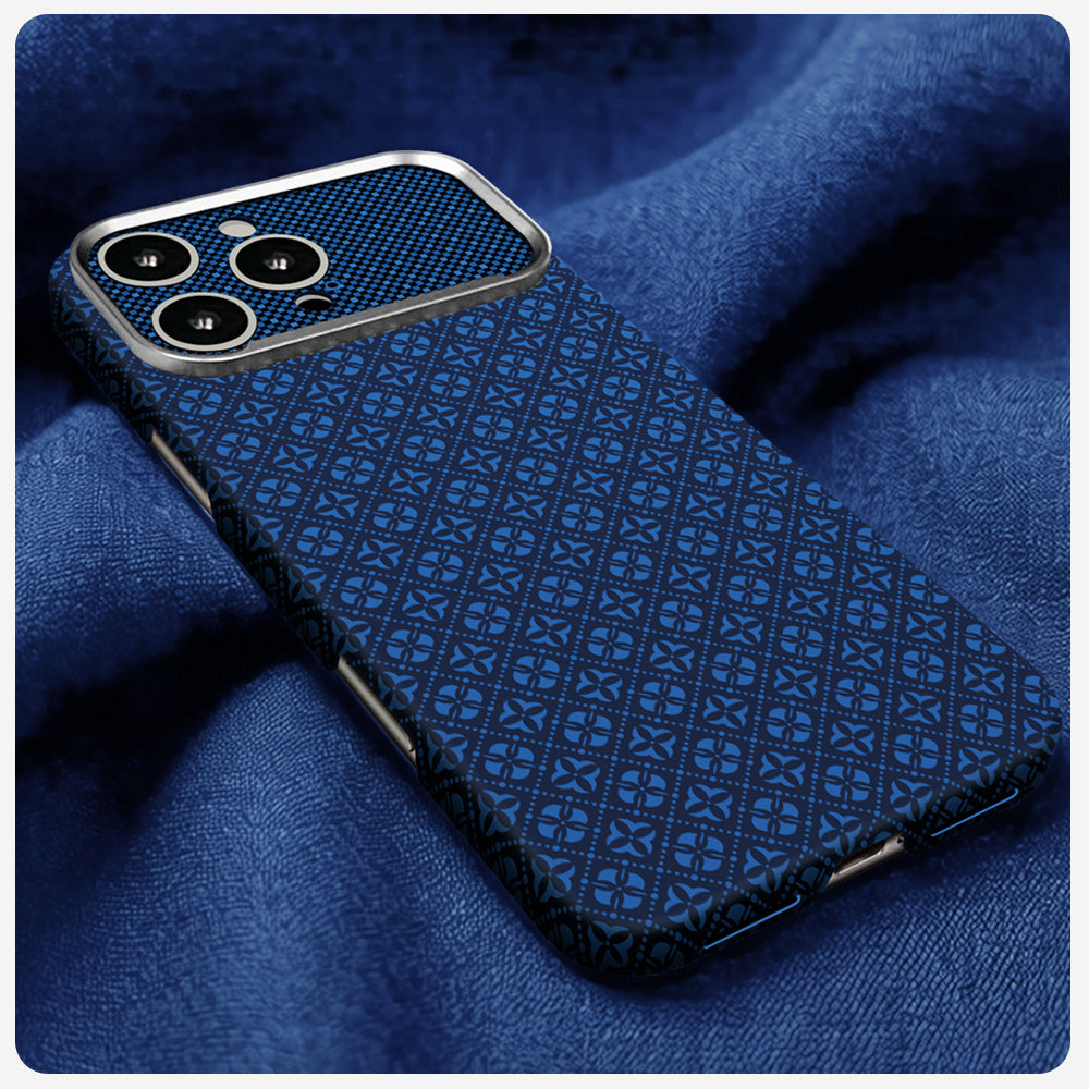 Apple iPhone 16 Pro Max Kılıf M-Safe Şarj Özellikli Zore Paris Velix Sert PC Kapak Derin Mor