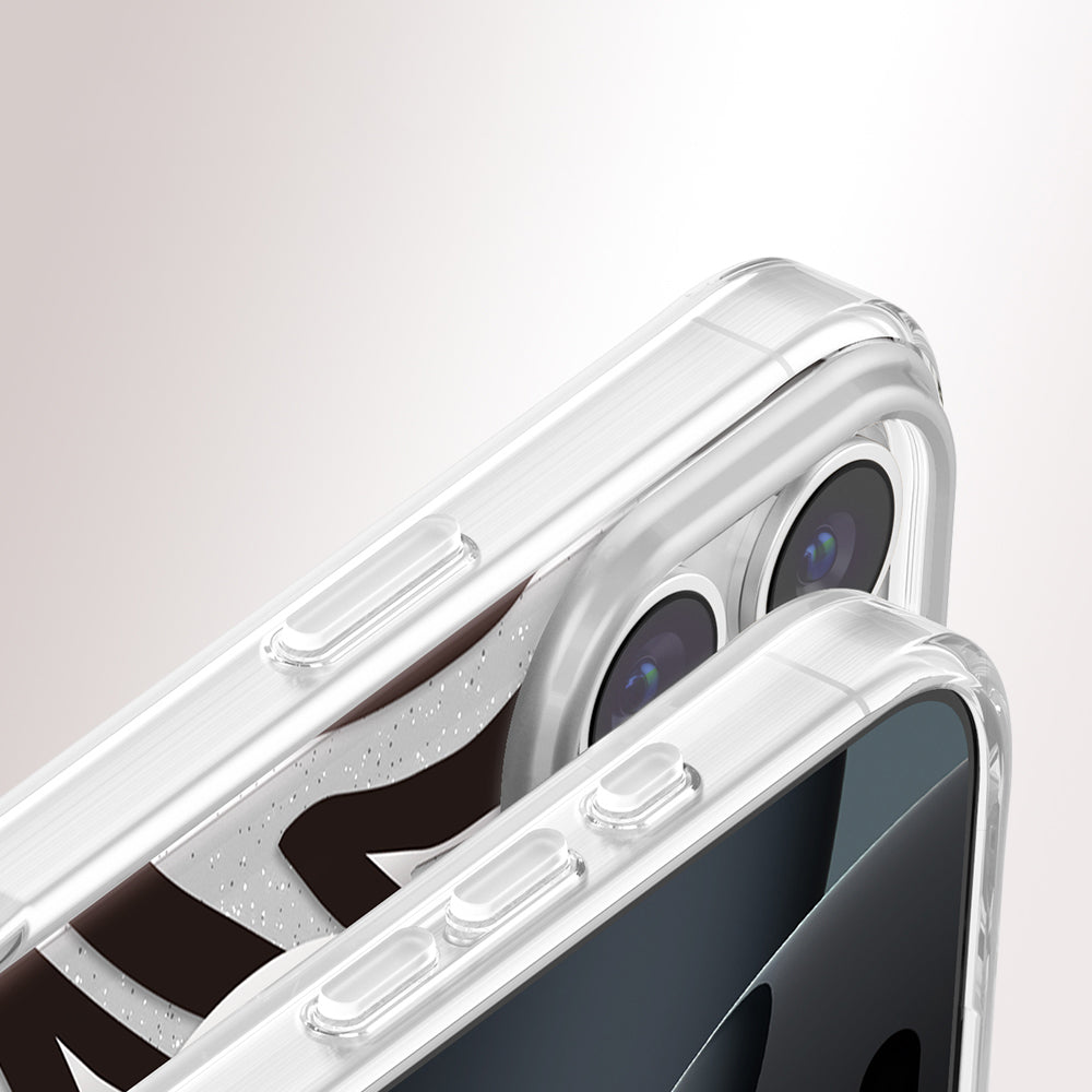 Apple iPhone 16 Pro Max Kılıf M-Safe Şarj Özellikli Zore Paris Veyro TPU Kapak Siyah