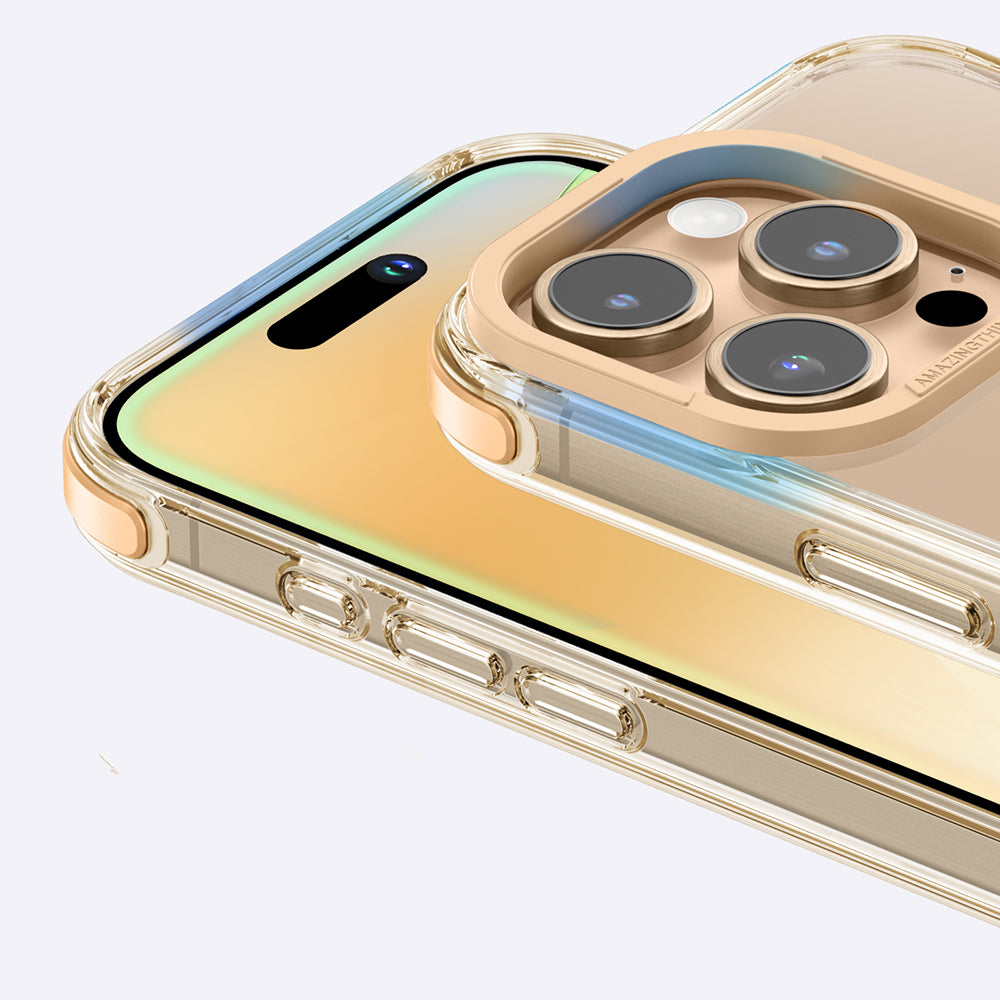 iPhone 16 Pro Max Kılıf Magsafe Şarj Özellikli Amazingthing Omni Serisi Kılıf Gri