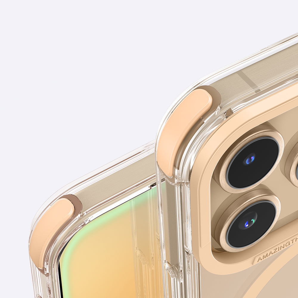 iPhone 16 Pro Max Kılıf Magsafe Şarj Özellikli Amazingthing Omni Serisi Kılıf Gri