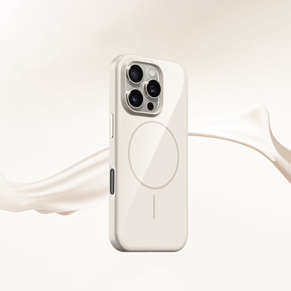 Apple iPhone 16 Pro Max Kılıf Magsafe Şarj Özellikli Wlons Frego Kapak Siyah