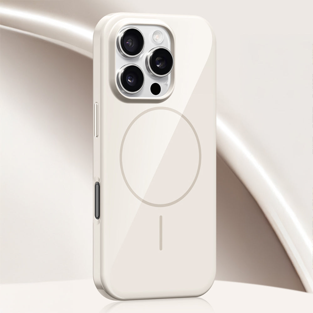 Apple iPhone 16 Pro Max Kılıf Magsafe Şarj Özellikli Wlons Frego Kapak Siyah