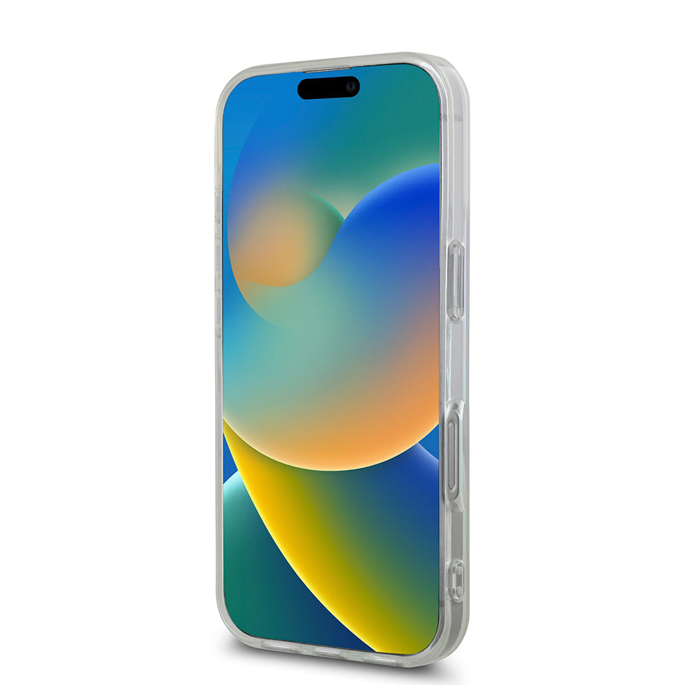 iPhone 16 Pro Max Kılıf TUMI Orjinal Lisanslı Magsafe Şarj Özellikli Transparan Kılıf Colorful