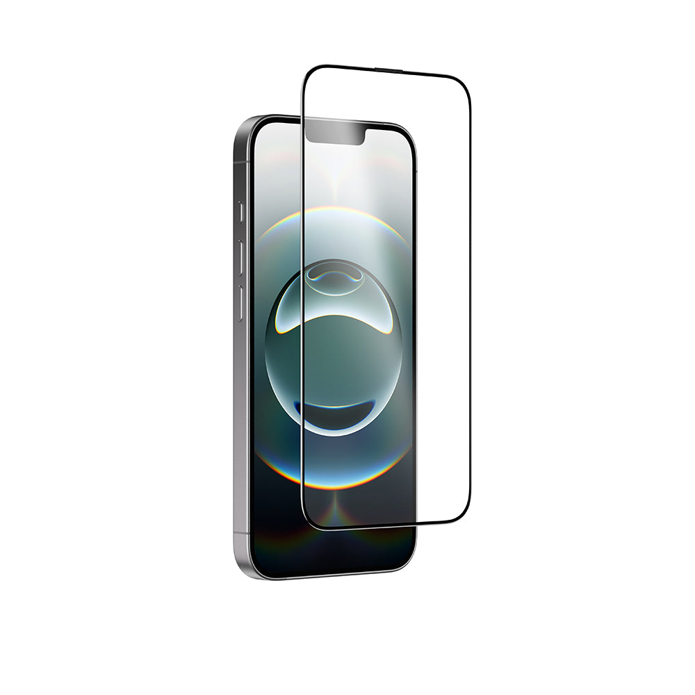 Apple iPhone 16E Amazingthing Titan Mat Parmak İzi Bırakmayan Temperli Cam Ekran Koruyucu Siyah