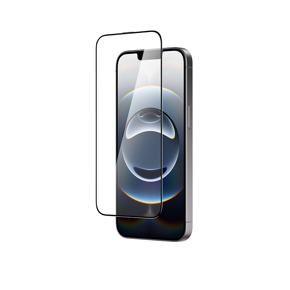 Apple iPhone 16E Amazingthing Titan Parmak İzi Bırakmayan Temperli Cam Ekran Koruyucu Siyah