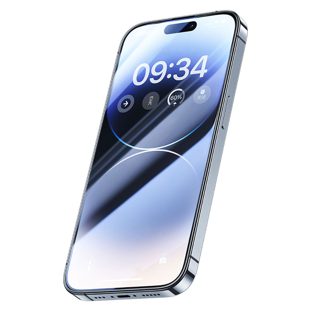 Apple iPhone 16E Benks Gaming Anti-Dust Toz Önleyici Mat Cam Ekran Koruyucu Siyah