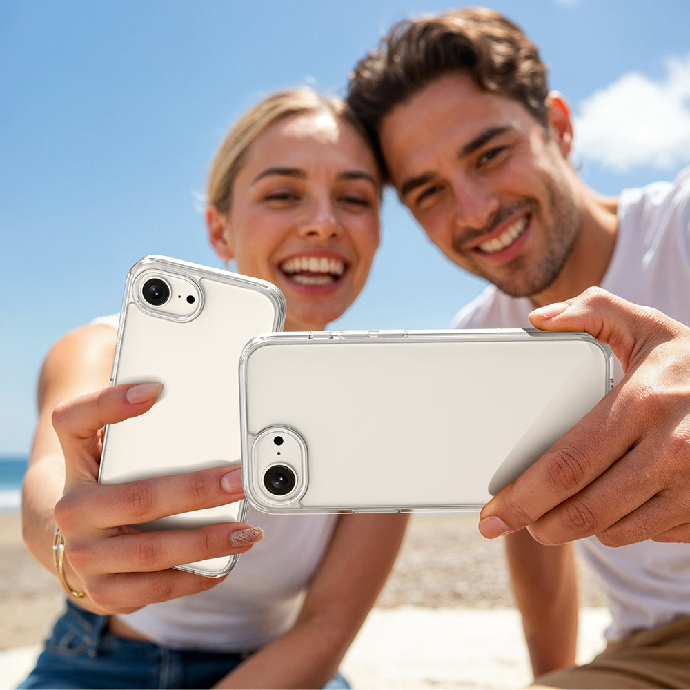 Apple iPhone 16E Kılıf Amazingthing Minimal Serisi Kapak Şeffaf