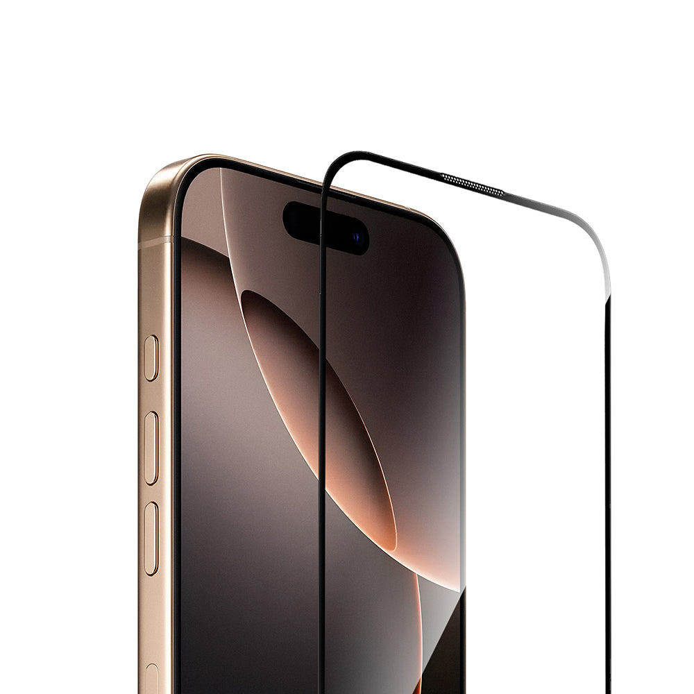 Apple iPhone 16E Wiwu GT-018 Çizilmeye Dayanıklı Temperli Cam Ekran Koruyucu Şeffaf