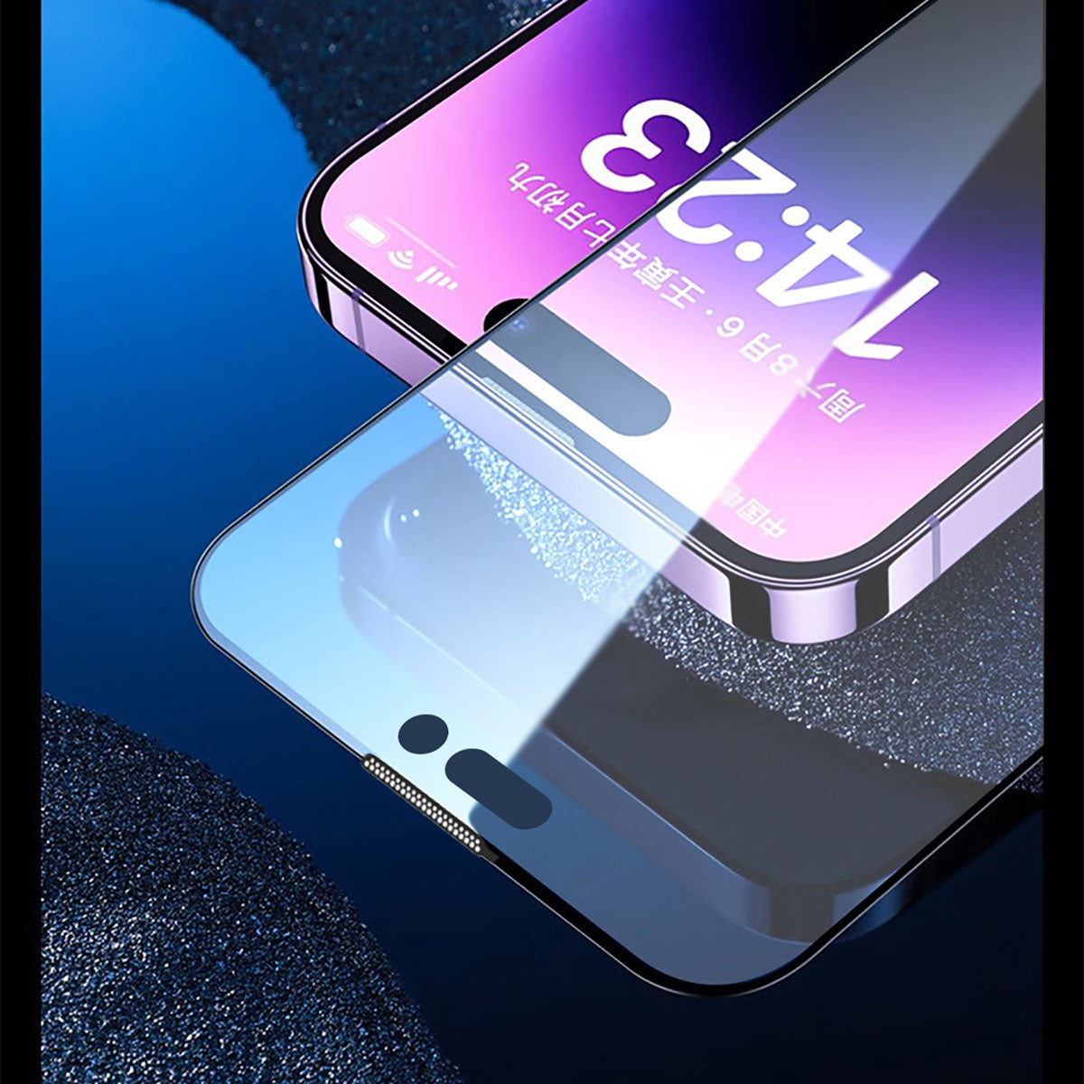 Apple iPhone 16E Wiwu iVista Screen Matte Ultra Güçlü Temperli Mat Ekran Koruyucu Siyah