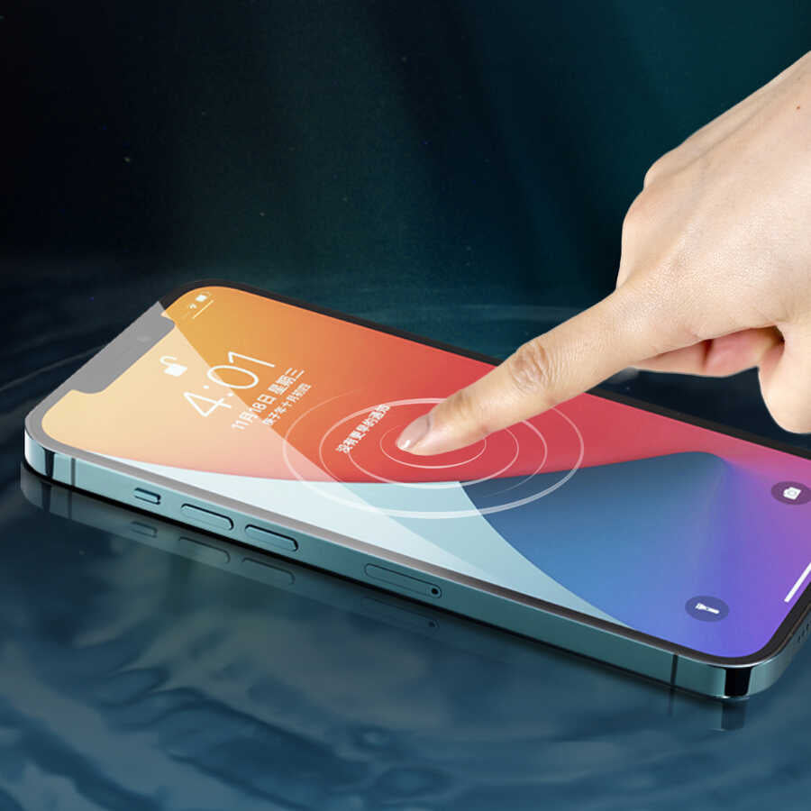 Apple iPhone 16E Wiwu iVista Super Hardness Ekran Koruyucu Siyah