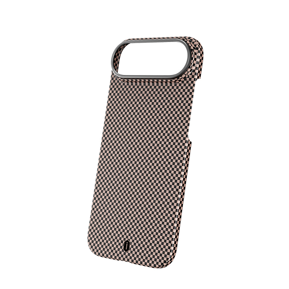 Apple iPhone 17 Air Kılıf M-safe Şarj Özellikli Wiwu DCC-208 Aramid Armor Kapak Gold