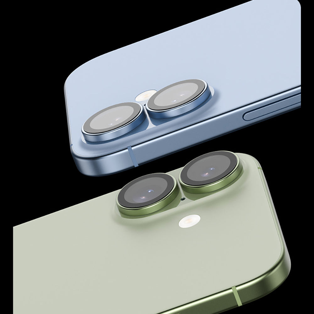 Apple iPhone 17 Benks DR Safir Kamera Lens Koruyucu Açık Mavi