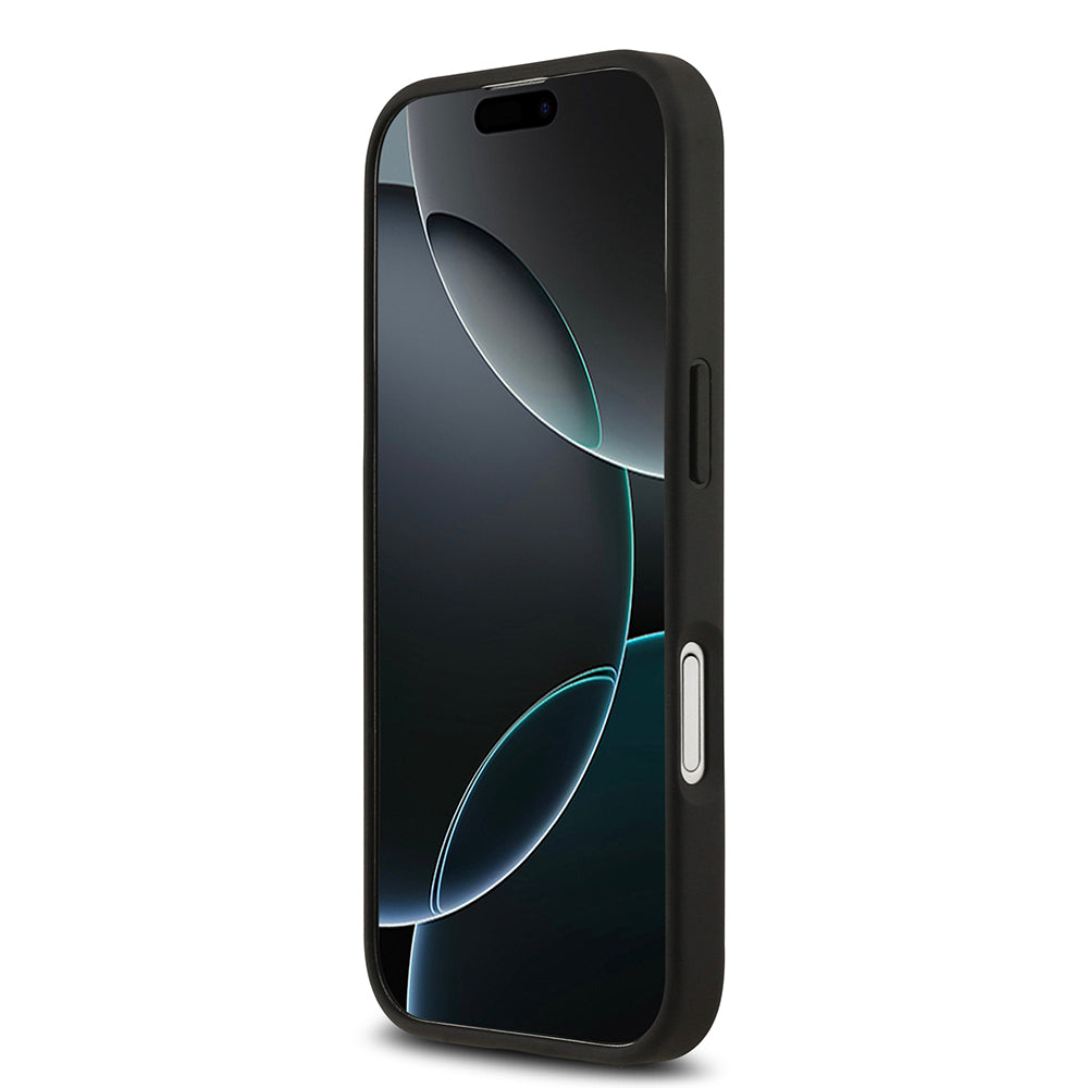 Apple iPhone 17 Kılıf Lacoste Orjinal Lisanslı M-safe Şarj Özellikli PU Deri Tasarımlı Kartlıklı Karışık Monogram Desenli Kapak Yeşil