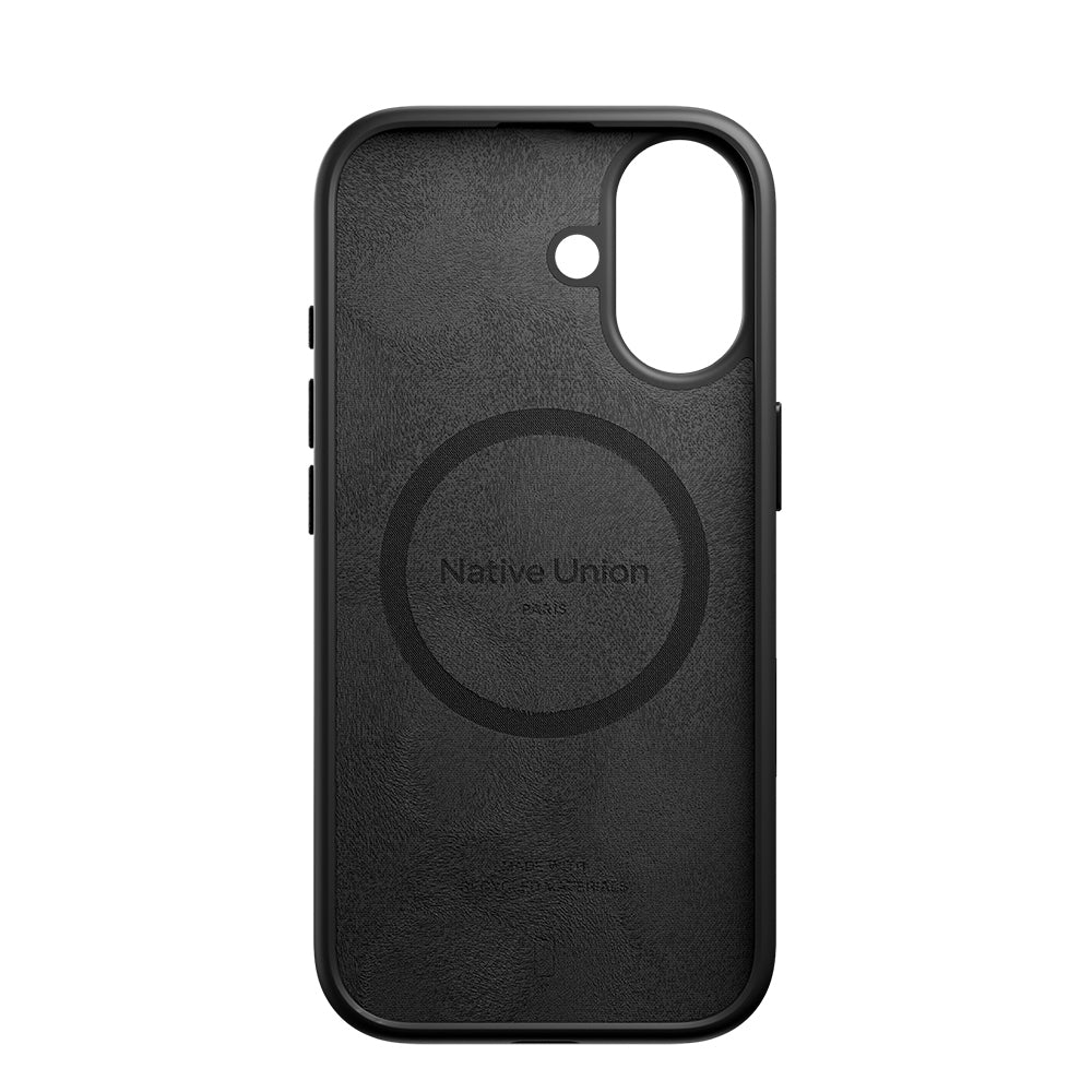 Apple iPhone 17 Kılıf M-safe Şarj Özellikli Deri Dokulu Native Union 2025 Active Serisi Kapak Yeşil