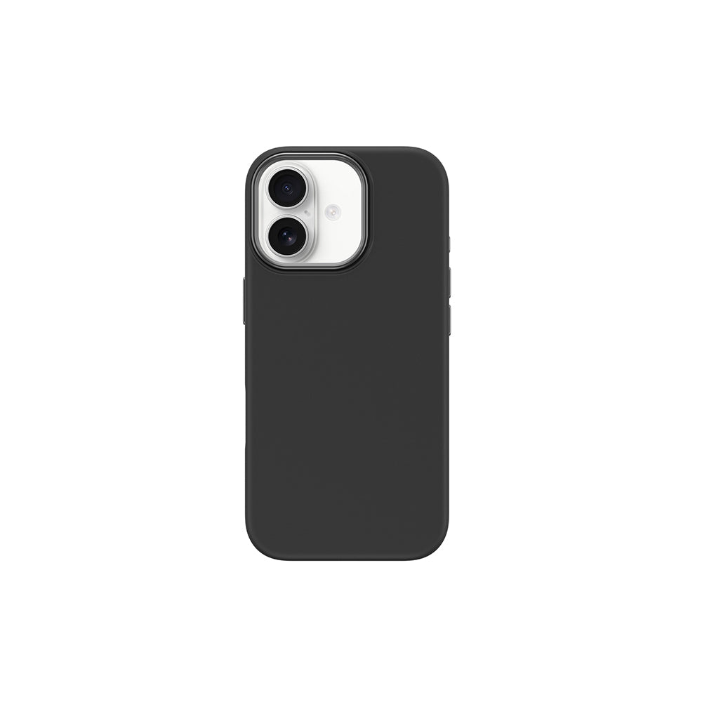 Apple iPhone 17 Kılıf M-safe Şarj Özellikli Wiwu FGG-013 Skin Touch Serisi Kapak Siyah