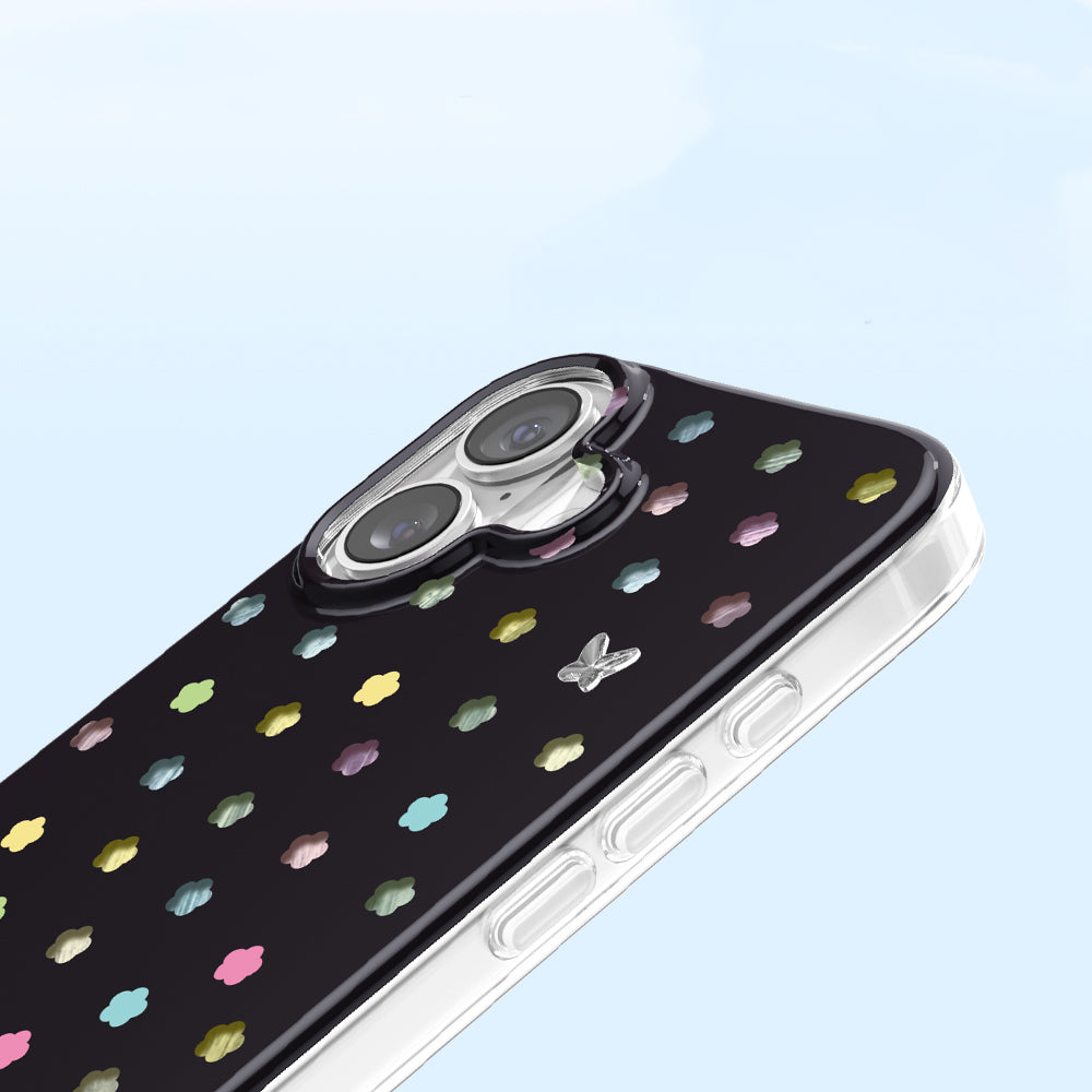 Apple iPhone 17 Kılıf M-Safe Şarj Özellikli Zore Paris Axen Sert PC Kapak Siyah