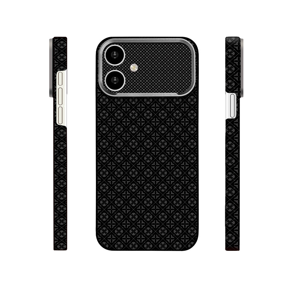 Apple iPhone 17 Kılıf M-Safe Şarj Özellikli Zore Paris Velix Sert PC Kapak Derin Mor