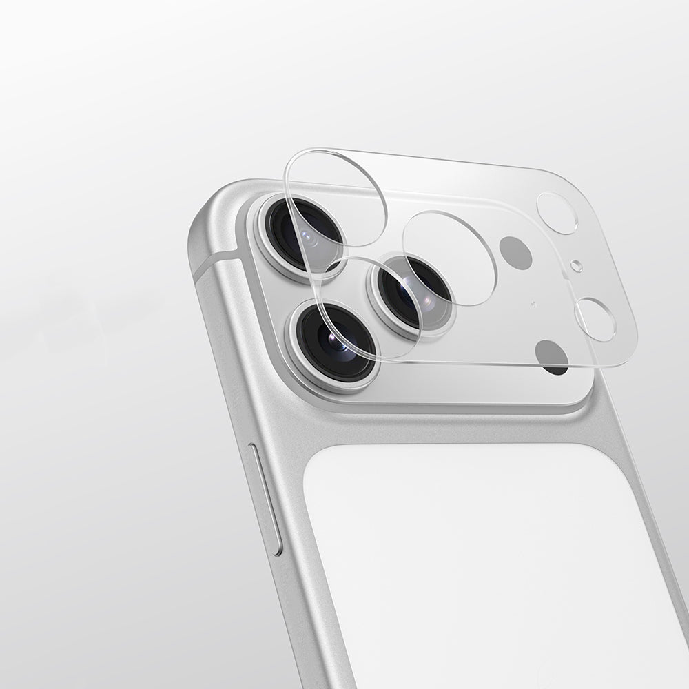 (17 Serisi)Apple iPhone Amazingthing Parmak İzi Bırakmayan Kamera Lens Çerçeve Koruyucu