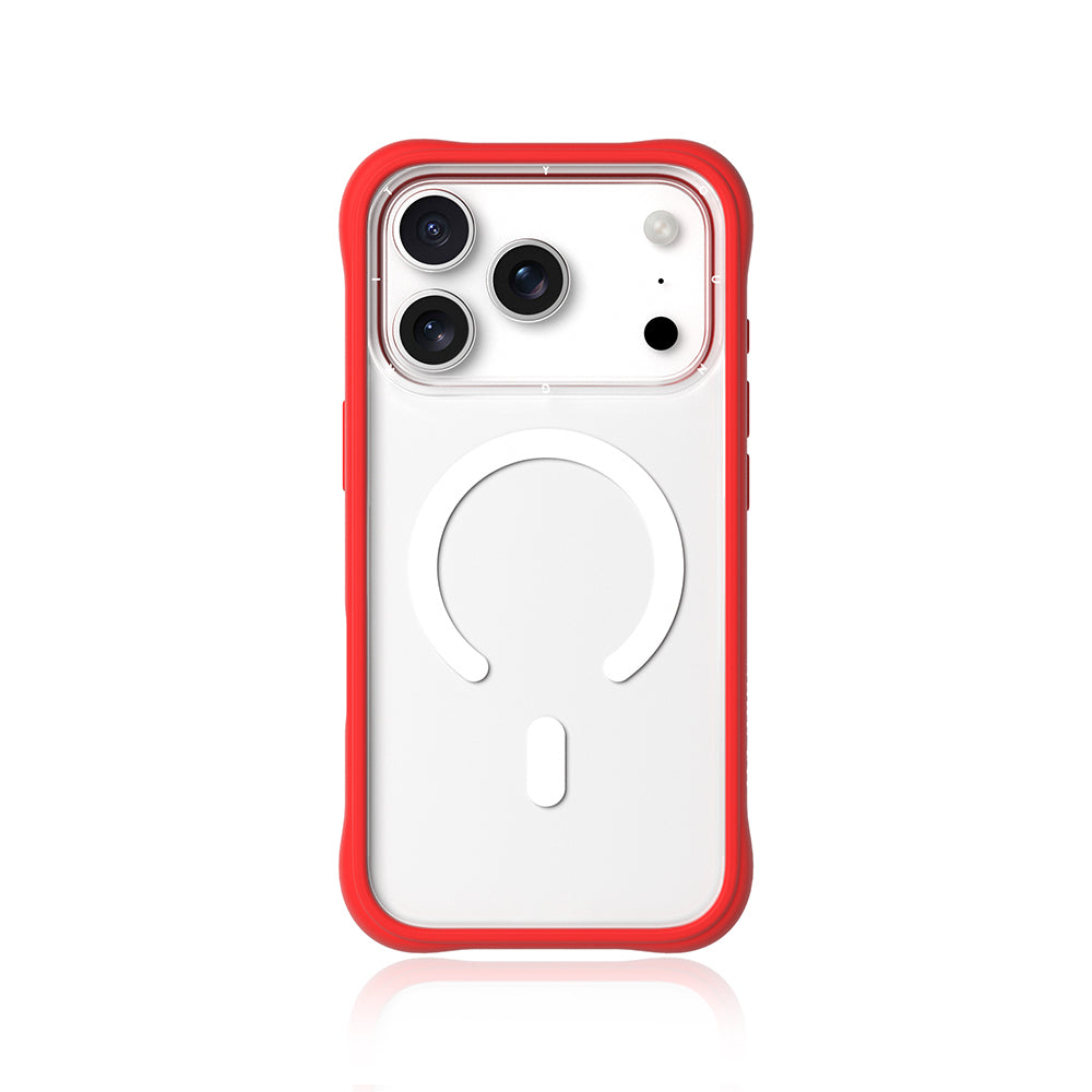 Apple iPhone 17 Pro Kılıf M-safe Şarj Özellikli Airbagli Youngkit Dynamic 2 Serisi Kapak Kırmızı