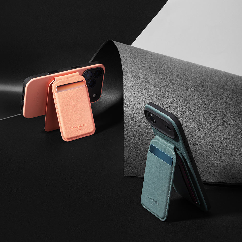 Apple iPhone 17 Pro Kılıf M-safe Şarj Özellikli Deri Dokulu Native Union 2025 Active Serisi Kapak Yeşil