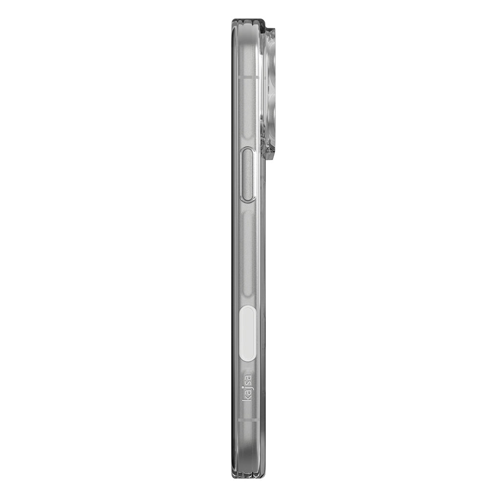 Apple iPhone 17 Pro Kılıf M-safe Şarj Özellikli O-Ring Şeffaf Kajsa Trans Shield Serisi Kapak Şeffaf