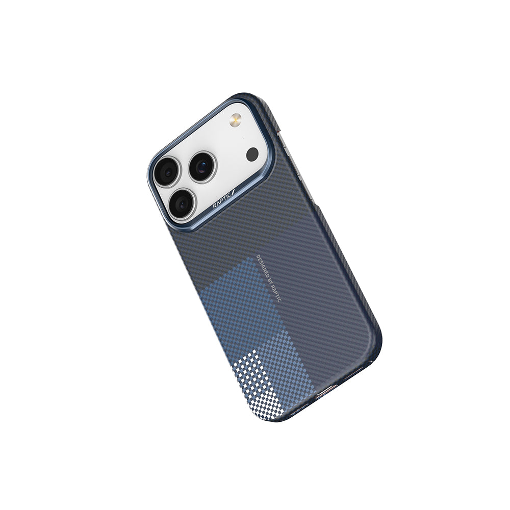 Apple iPhone 17 Pro Kılıf M-safe Şarj Özellikli Raptic Aramid Skin Transform Serisi Kapak Kahverengi