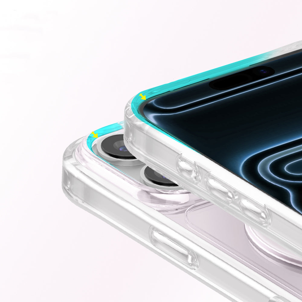 Apple iPhone 17 Pro Kılıf M-Safe Şarj Özellikli Zore Paris Mova Sert PC Kapak Pembe