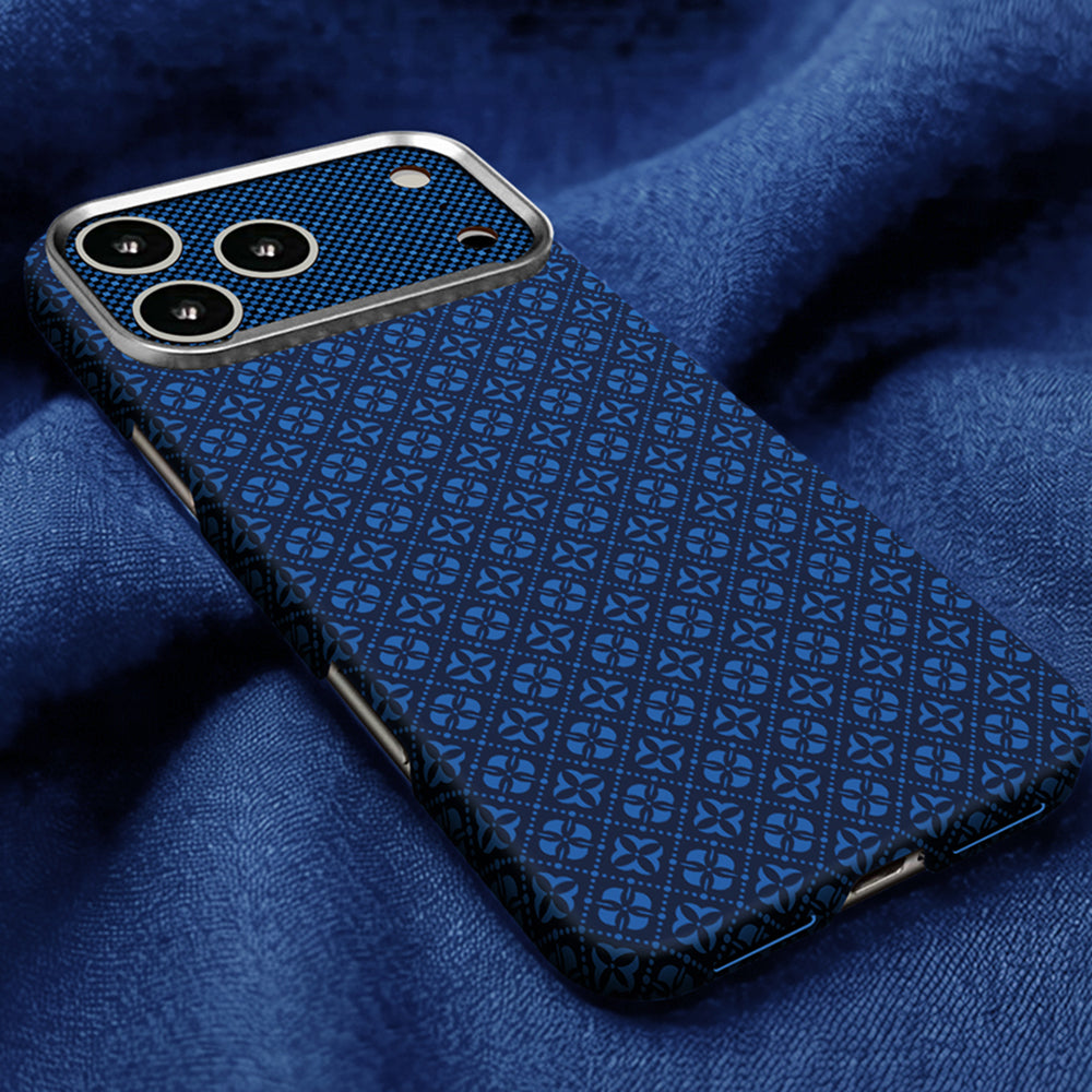 Apple iPhone 17 Pro Kılıf M-Safe Şarj Özellikli Zore Paris Velix Sert PC Kapak Derin Mor