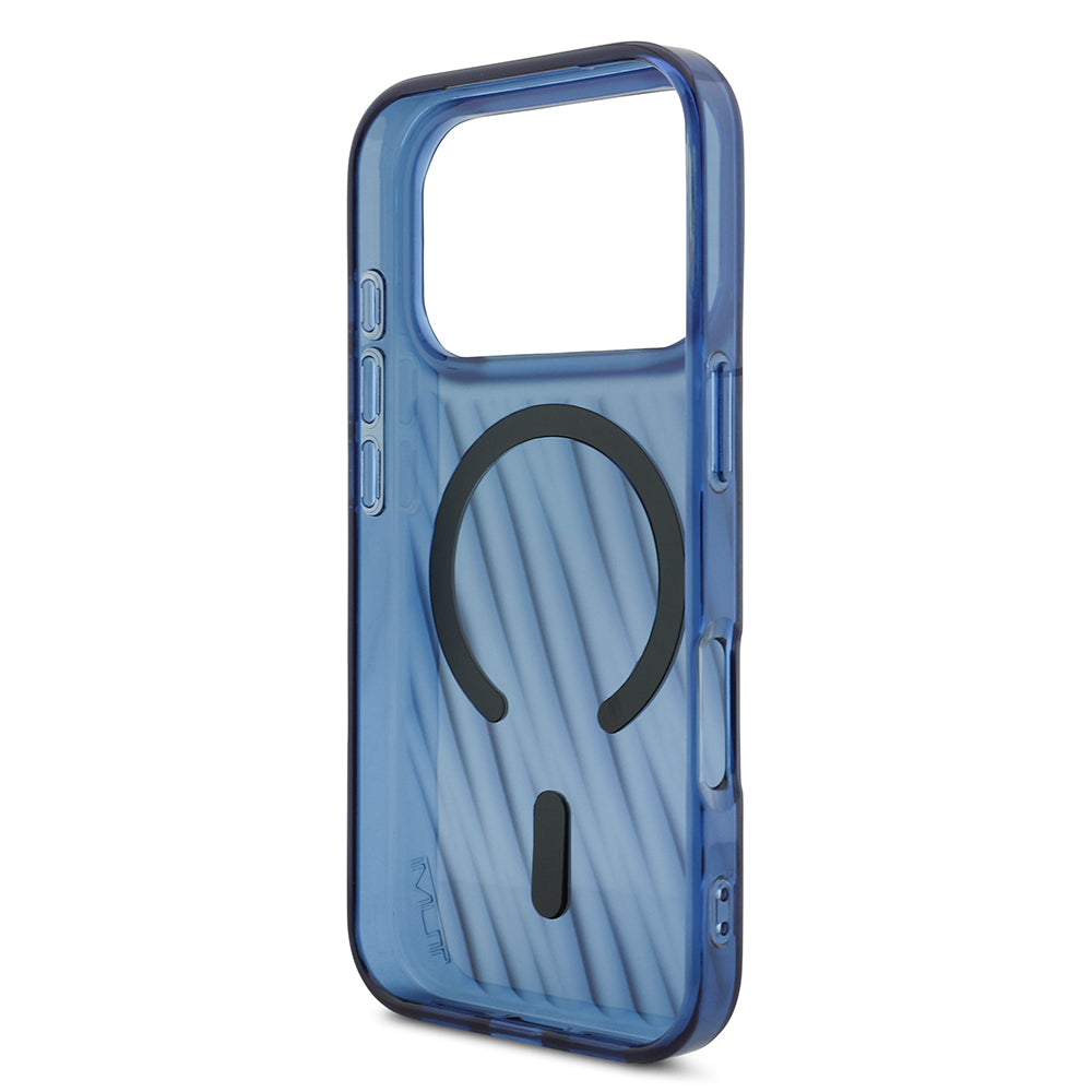 Apple iPhone 17 Pro Kılıf TUMI Orjinal Lisanslı M-safe Şarj Özellikli Transparan Kapak Siyah