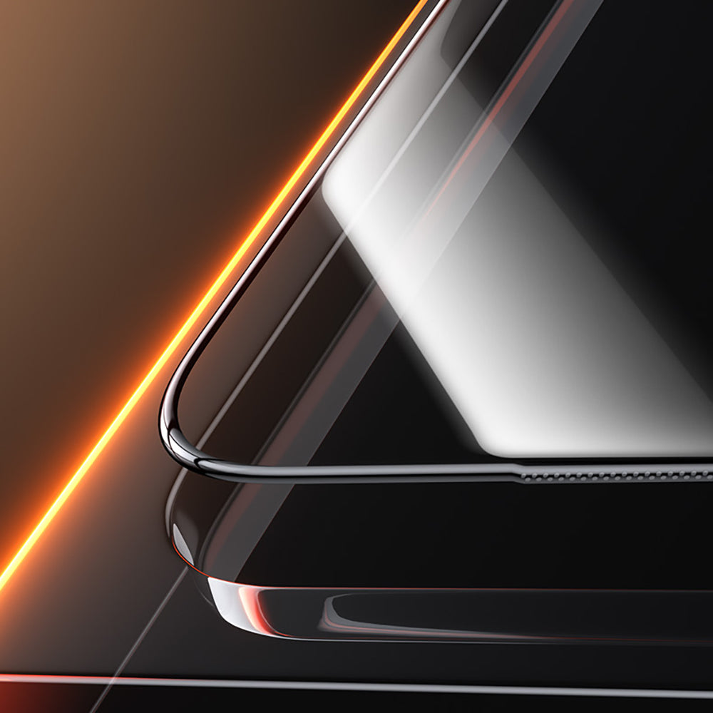 (17 Serisi)Apple iPhone Benks Glass Warrior 2.0 AR-EZFita Cam Ekran Koruyucu + Kolay Uygulama Aparatı Şeffaf