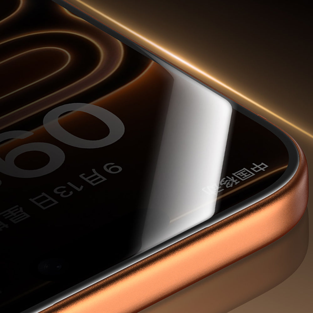 (17 Serisi)Apple iPhone Benks Glass Warrior 2.0 EZFita Privacy Hayalet Cam Ekran Koruyucu + Kolay Uygulama Aparatı Siyah