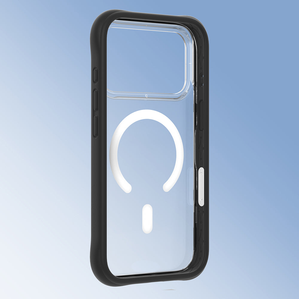 Apple iPhone 17 Pro Max Kılıf M-safe Şarj Özellikli Airbagli Youngkit Dynamic 2 Serisi Kapak Siyah