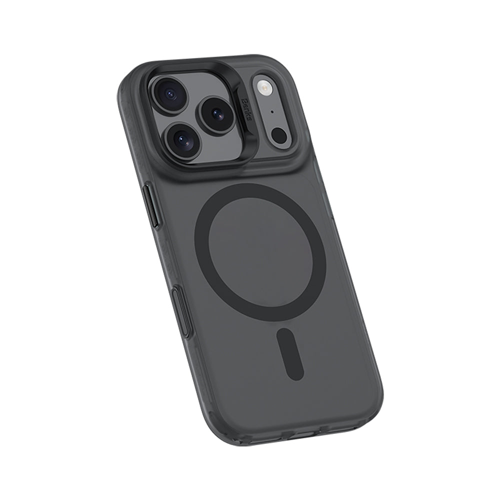 Apple iPhone 17 Pro Max Kılıf M-safe Şarj Özellikli Benks Lucid Armor Kapak Siyah