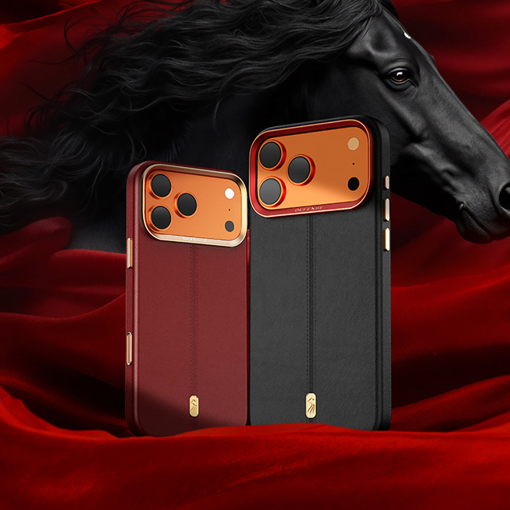 Apple iPhone 17 Pro Max Kılıf M-Safe Şarj Özellikli Raptic Urban Nano Serisi Kapak Kırmızı