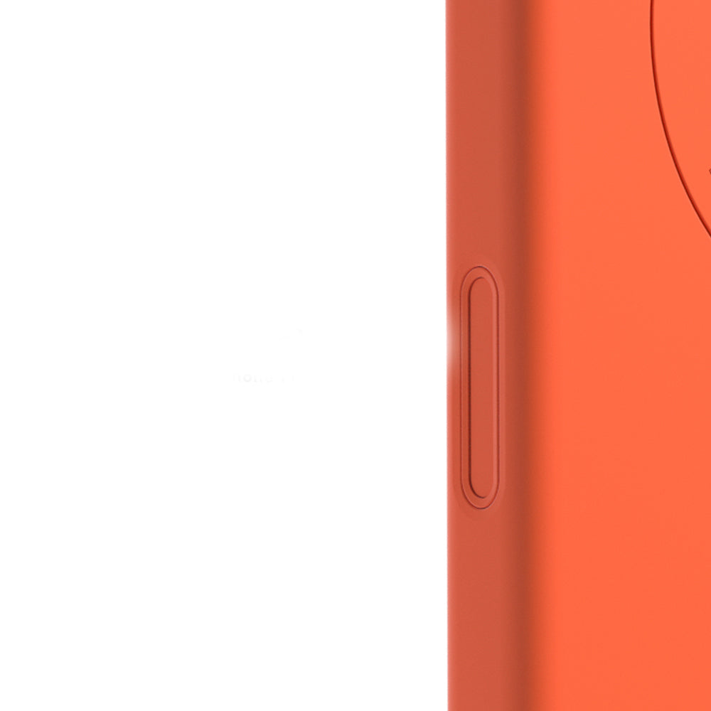 Apple iPhone 17 Pro Max Kılıf M-Safe Şarj Özellikli Youngkit Morandi Serisi Kapak Turuncu