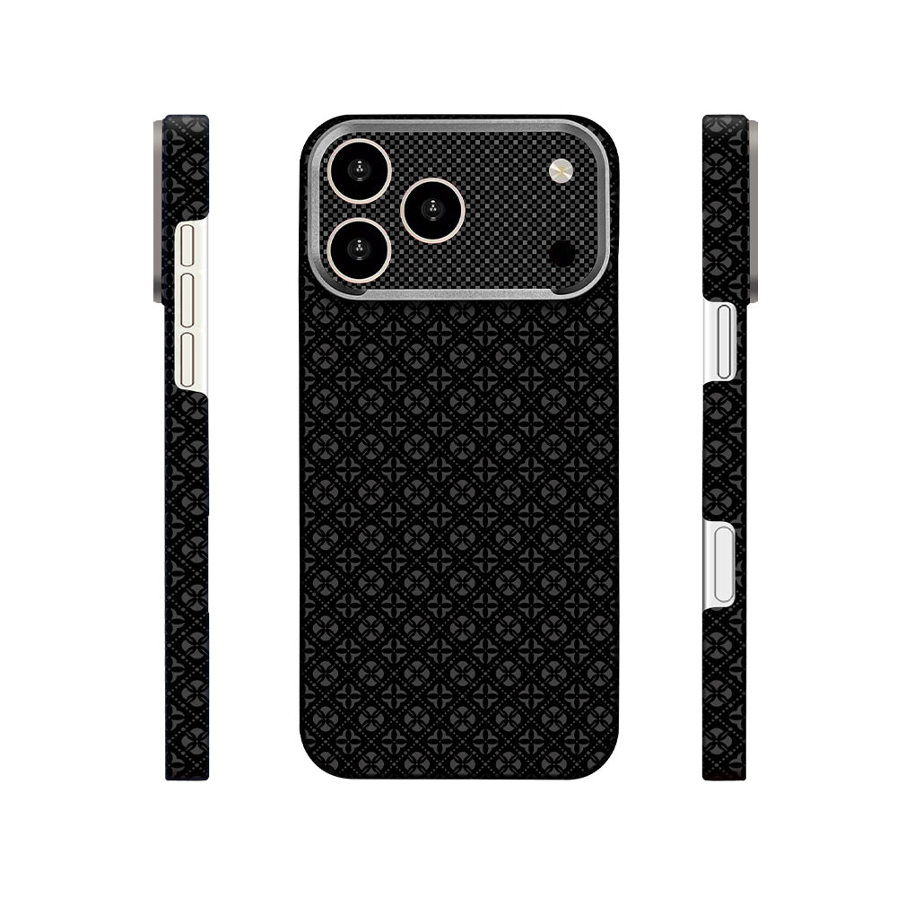 Apple iPhone 17 Pro Max Kılıf M-Safe Şarj Özellikli Zore Paris Velix Sert PC Kapak Siyah