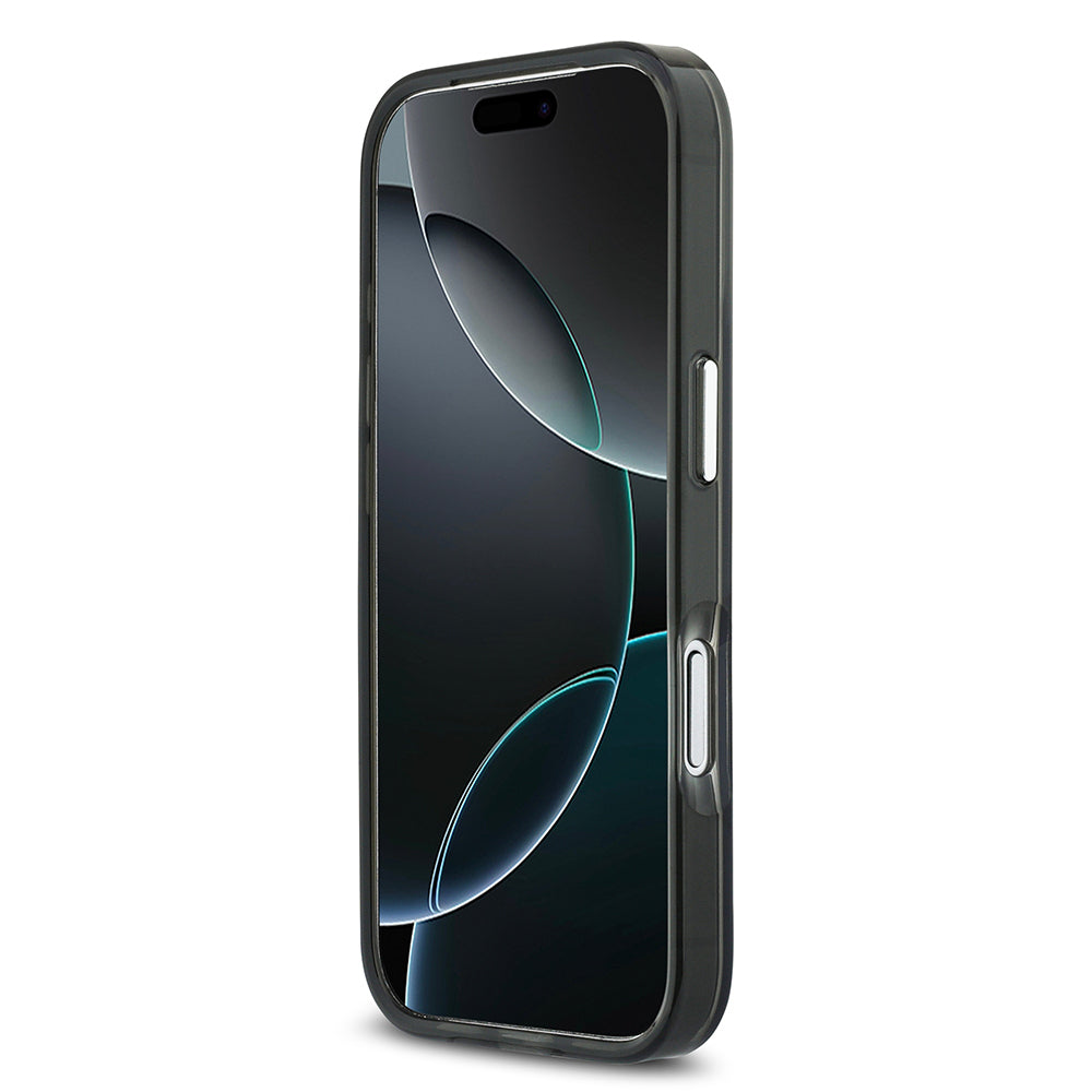 Apple iPhone 17 Pro Max Kılıf Mercedes Benz Orjinal Lisanslı M-safe Şarj Özellikli Çift Katmanlı PC Nostaljik Yıldız Dizayn Kapak Lacivert