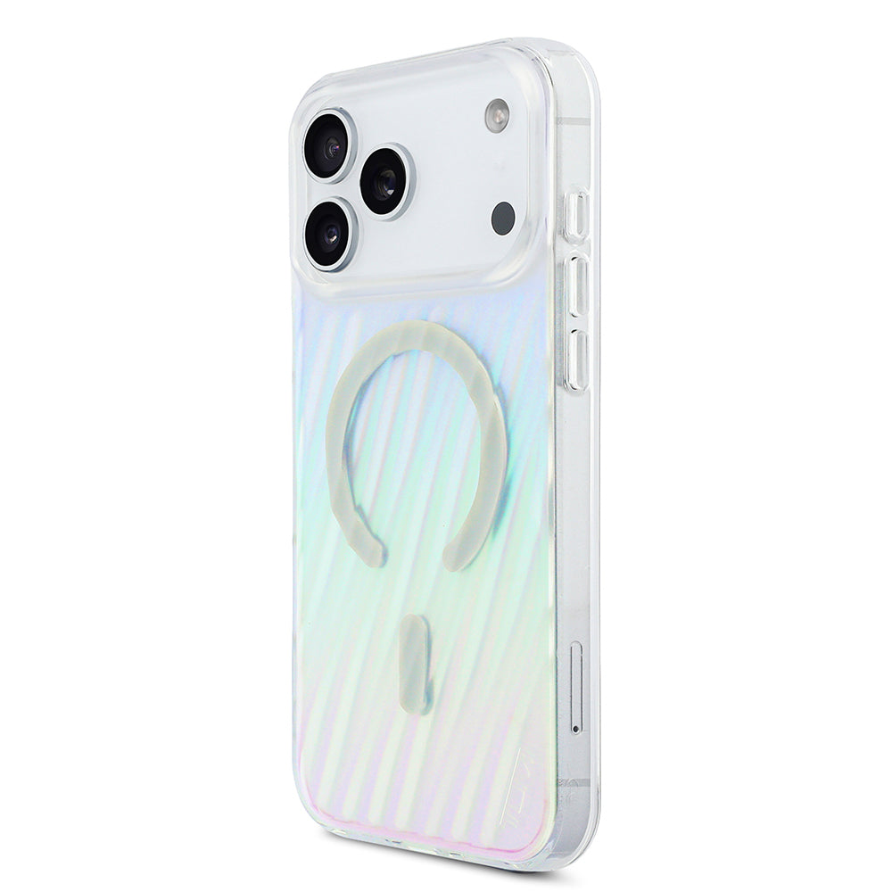 Apple iPhone 17 Pro Max Kılıf TUMI Orjinal Lisanslı M-safe Şarj Özellikli Transparan Kapak Colorful