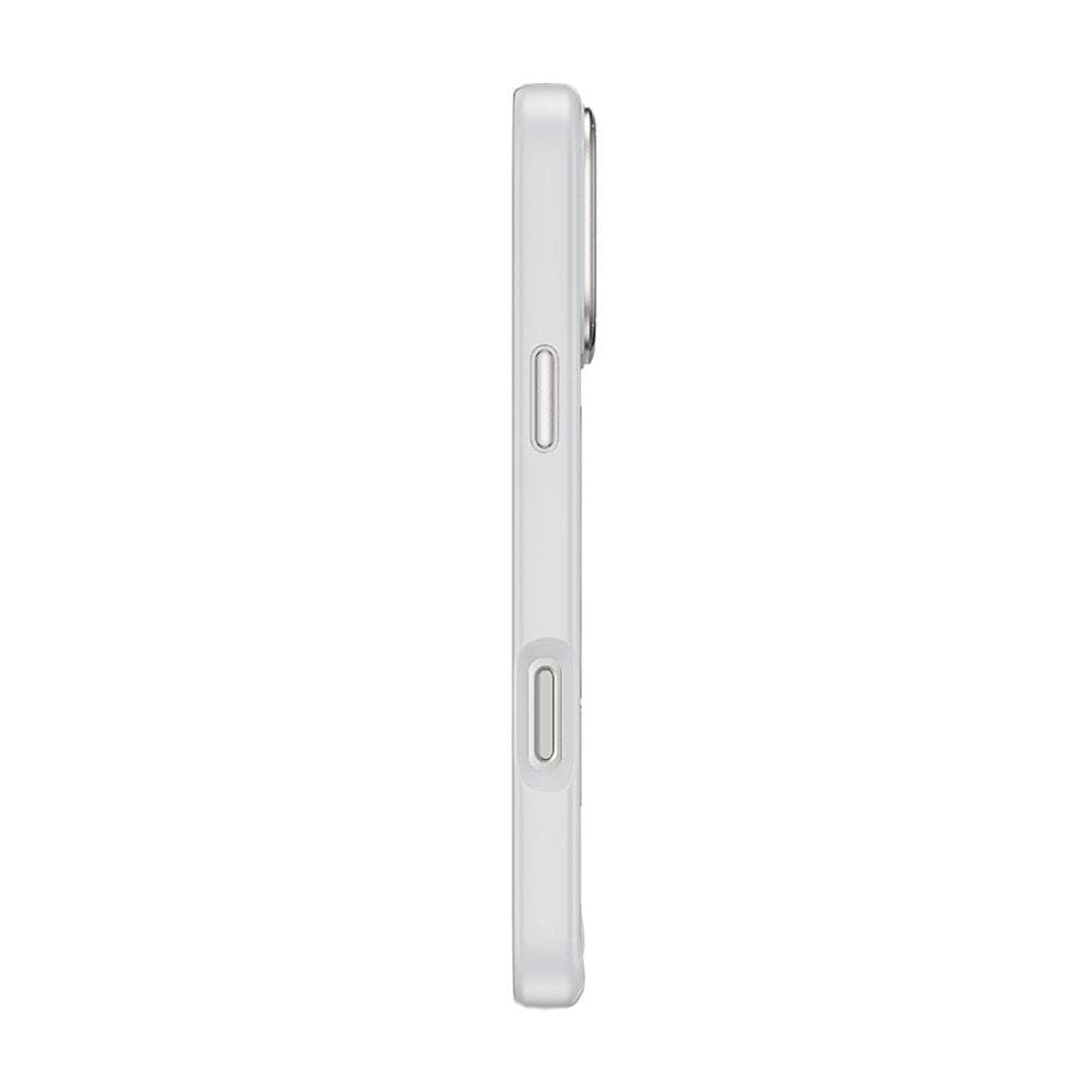 Apple iPhone 17 Pro Max Kılıf Wiwu FGG-012 ArmorPro Serisi M-safe Şarj Özellikli Parmak İzi Bırakmayan Kılıf Beyaz