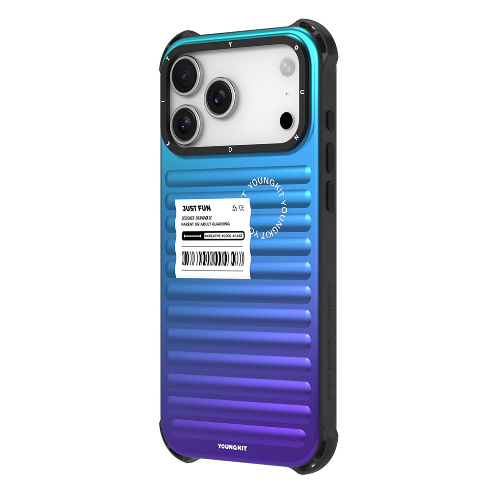 Apple iPhone 17 Pro Max Kılıf YoungKit The Secret Color Serisi Kapak Mor